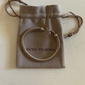 David Yurman cable buckle bracelet 4mm